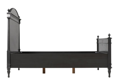 Noir Owen Bed in Pale GBED123QP