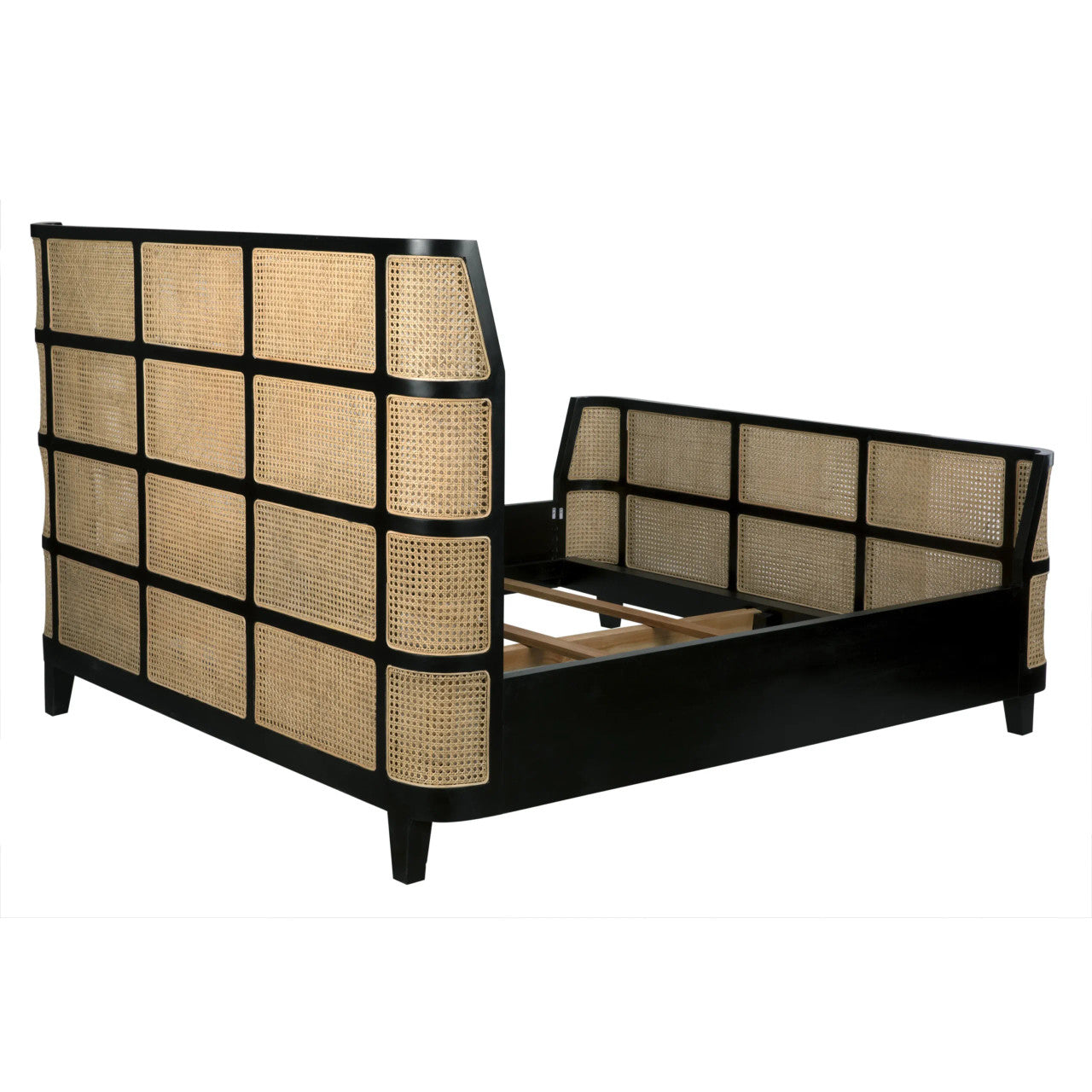 Noir Porto Bed in Hand Rubbed Black GBED133EKHB