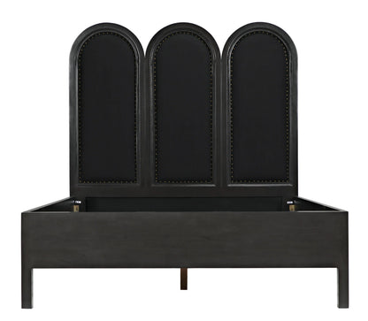 Noir Arch Bed in Pale GBED137QP