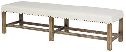 Noir Sweden Bench in Grey Wash GBEN111GW