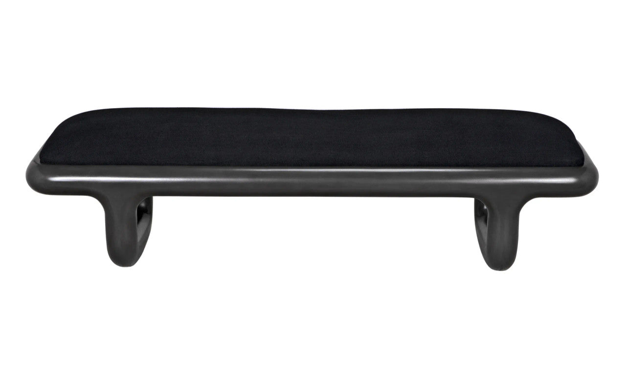 Noir Sigmund Bench in Pale GBEN141P