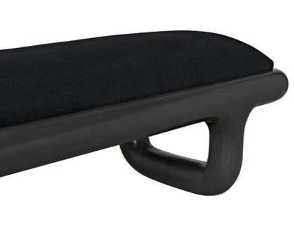 Noir Sigmund Bench in Pale GBEN141P