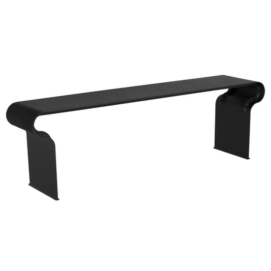 Noir Jabali Bench in Matte Black GBEN142MTB