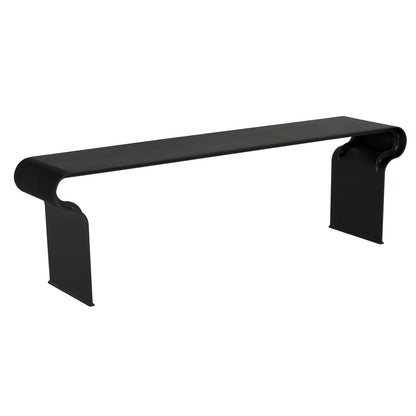 Noir Jabali Bench in Matte Black GBEN142MTB