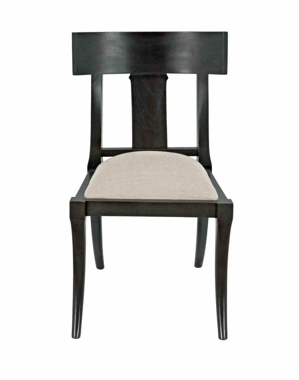 Noir Athena Side Chair in Pale GCHA239P