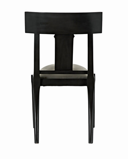 Noir Athena Side Chair in Pale GCHA239P