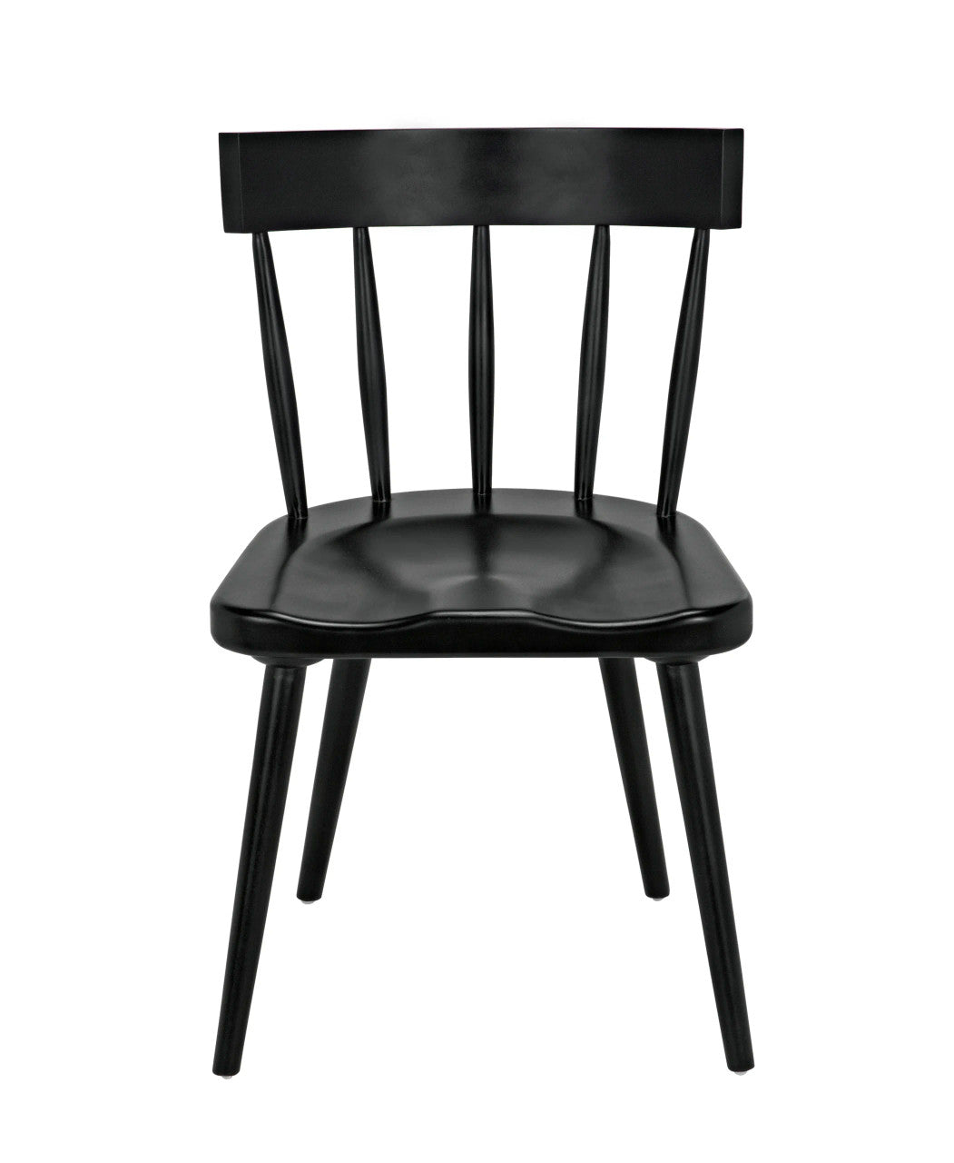 Noir Esme Chair in Hand Rubbed Black GCHA257HB