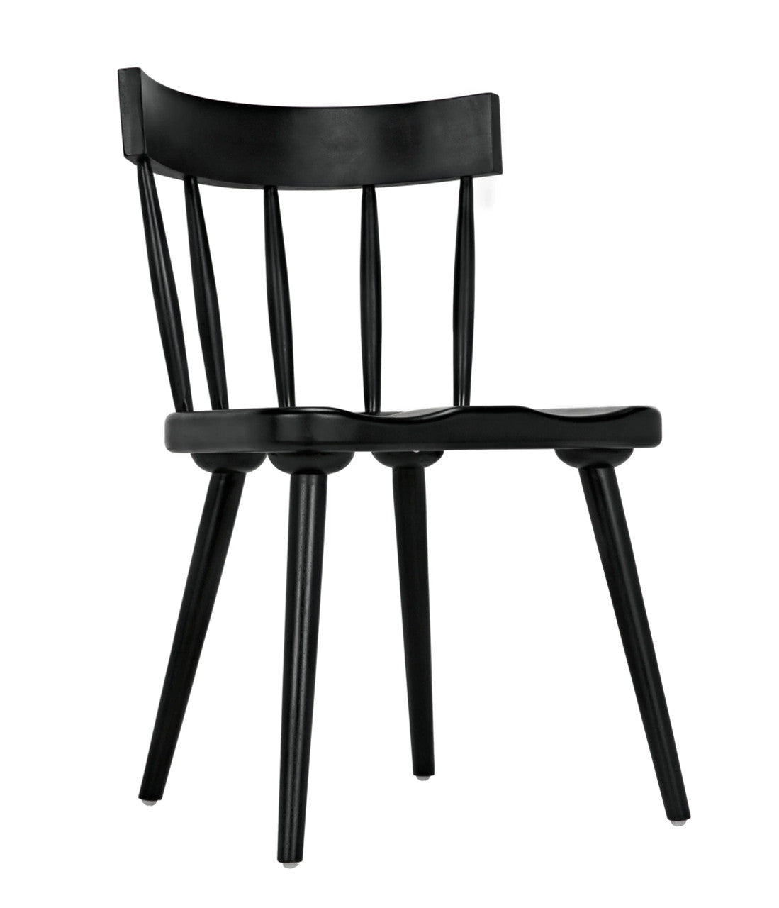 Noir Esme Chair in Hand Rubbed Black GCHA257HB