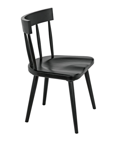 Noir Esme Chair in Hand Rubbed Black GCHA257HB