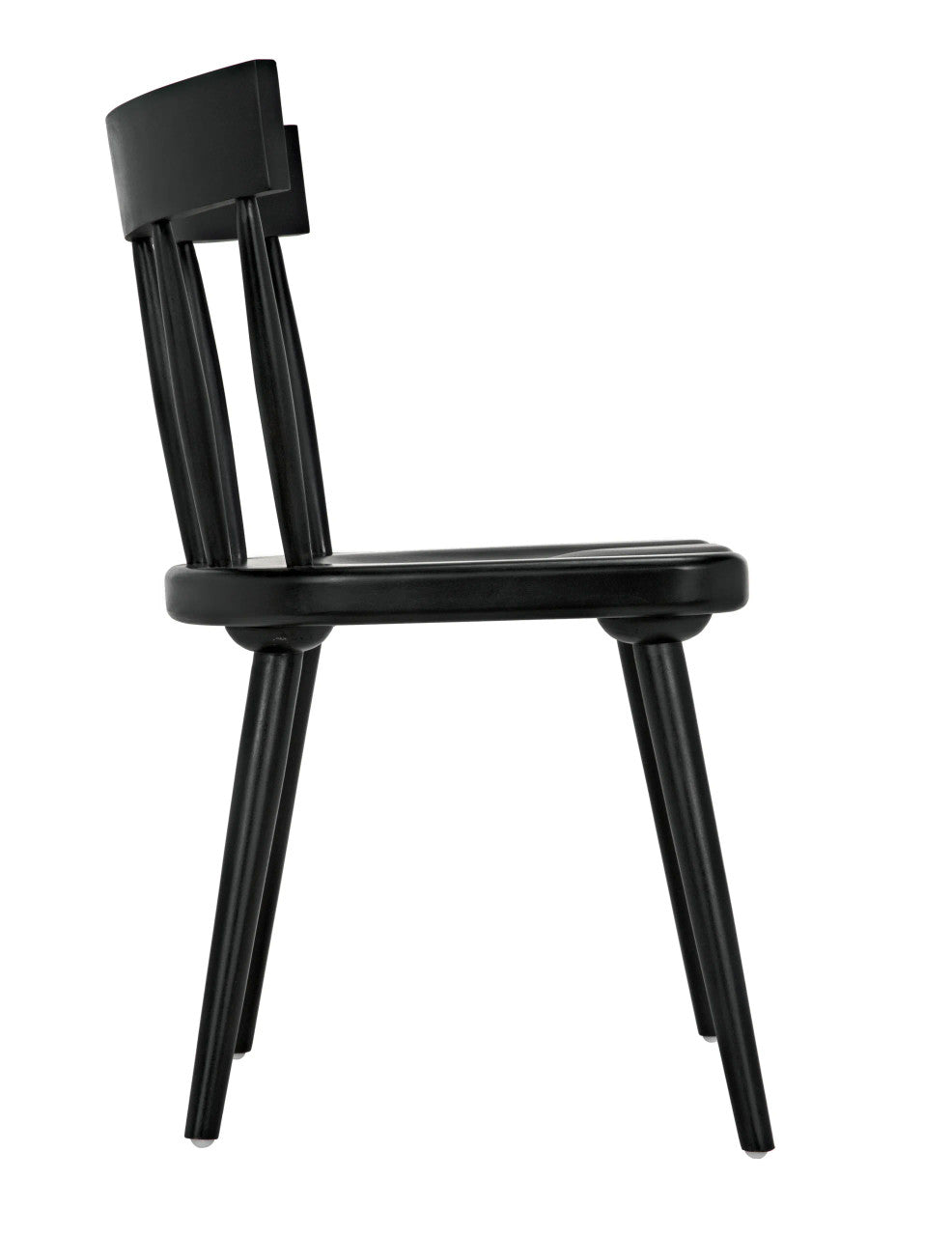 Noir Esme Chair in Hand Rubbed Black GCHA257HB