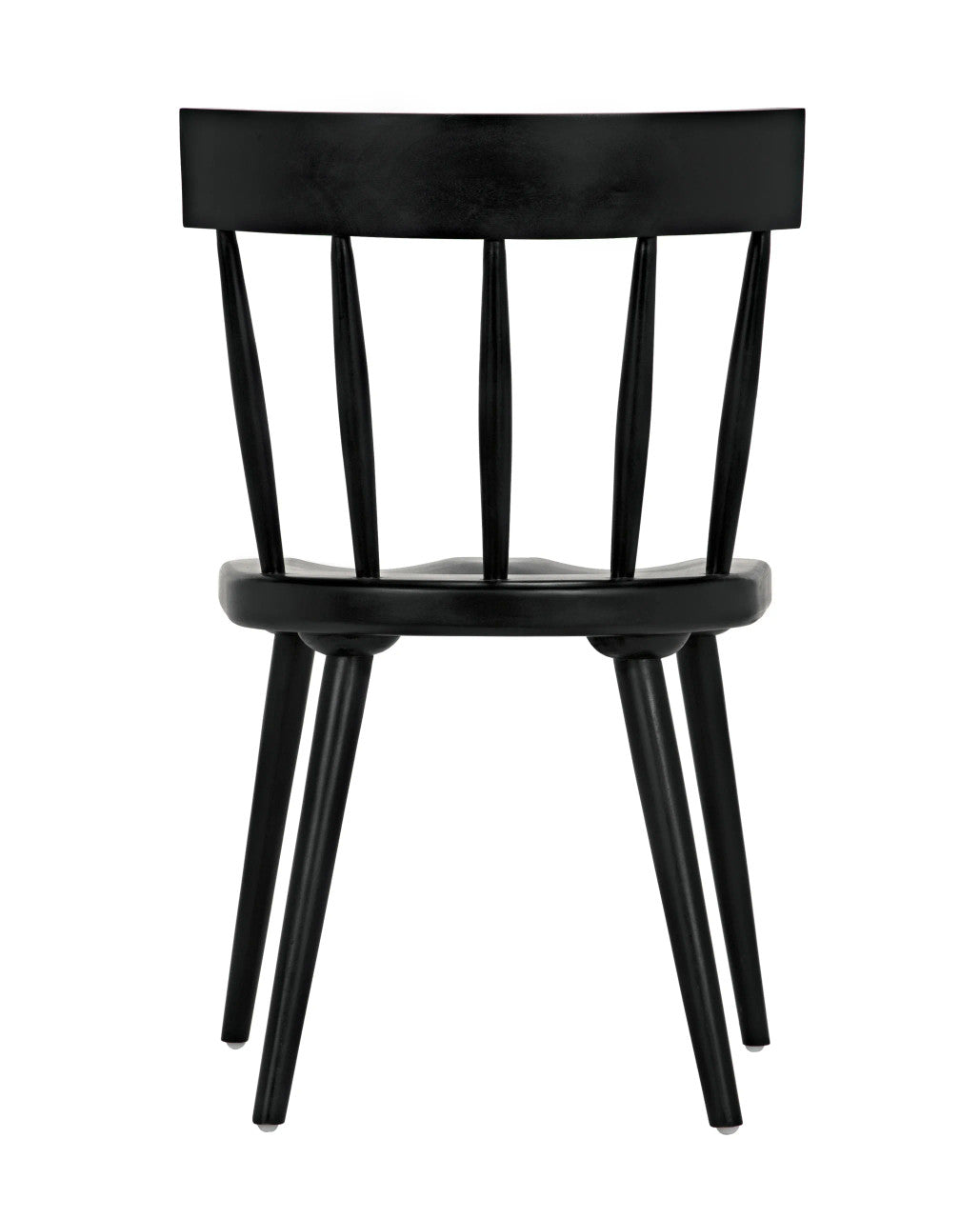 Noir Esme Chair in Hand Rubbed Black GCHA257HB