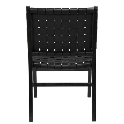 Noir Dede Dining Chair in Black GCHA277B