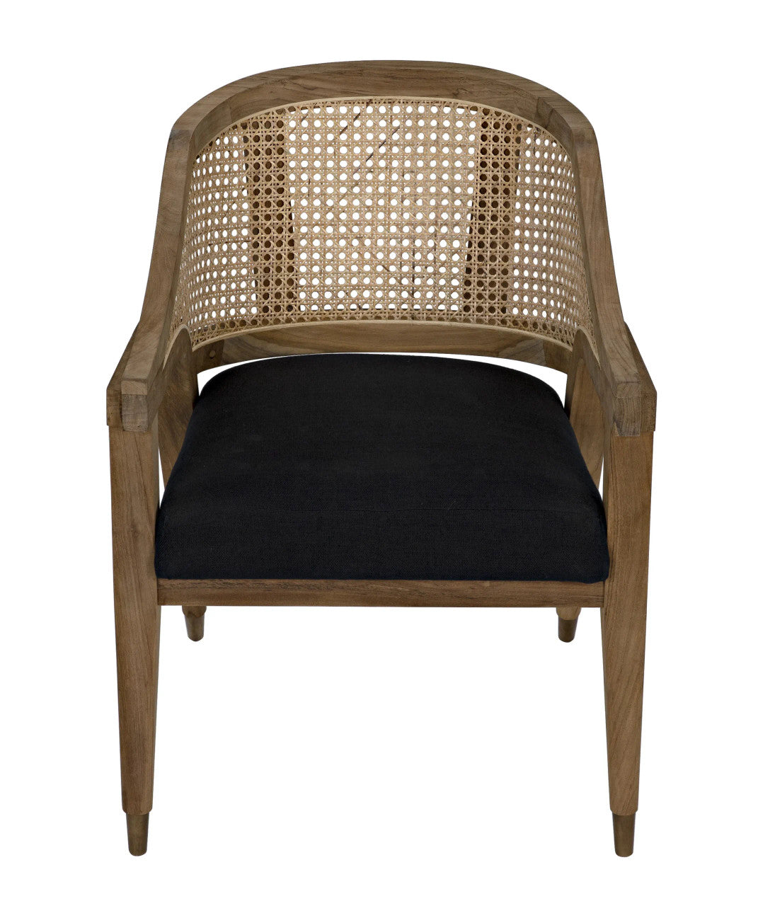 Noir Chloe Chair in Waxed GCHA283T