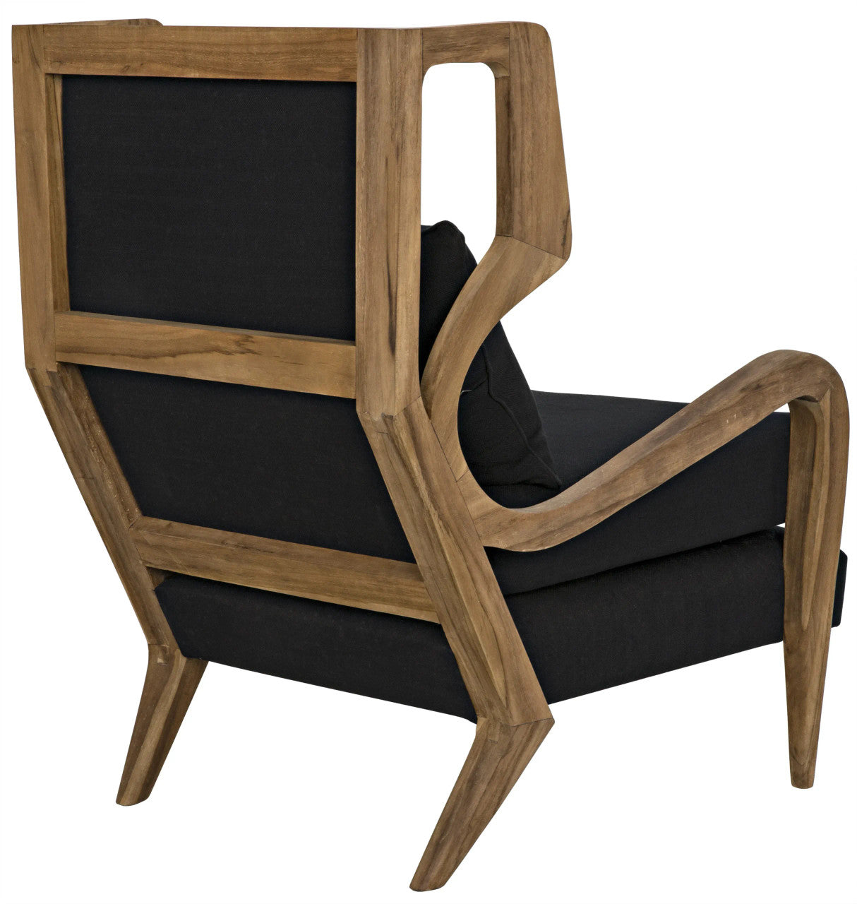 Noir Carol Chair in Waxed GCHA292T