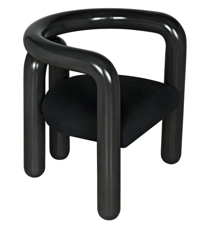 Noir Hockney Chair in Pale GCHA307P