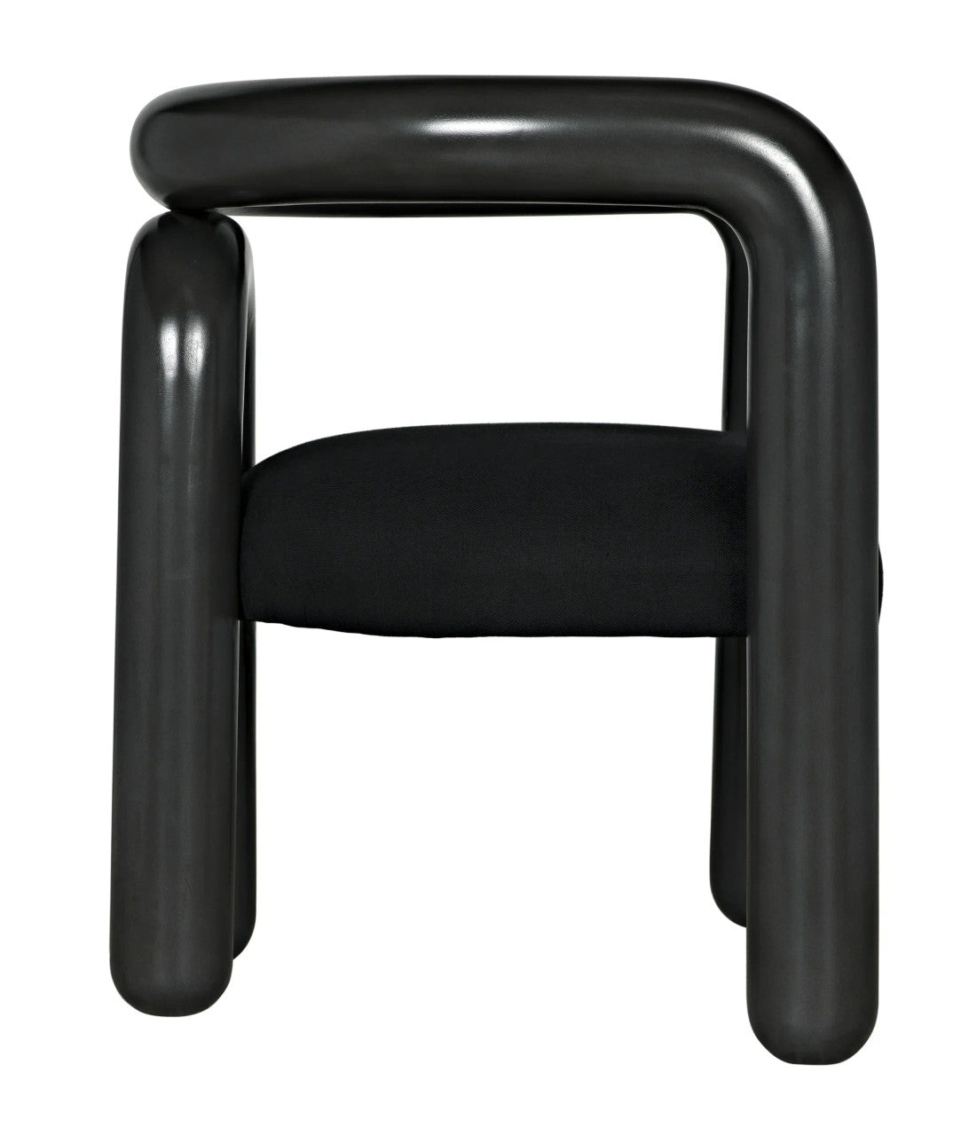 Noir Hockney Chair in Pale GCHA307P