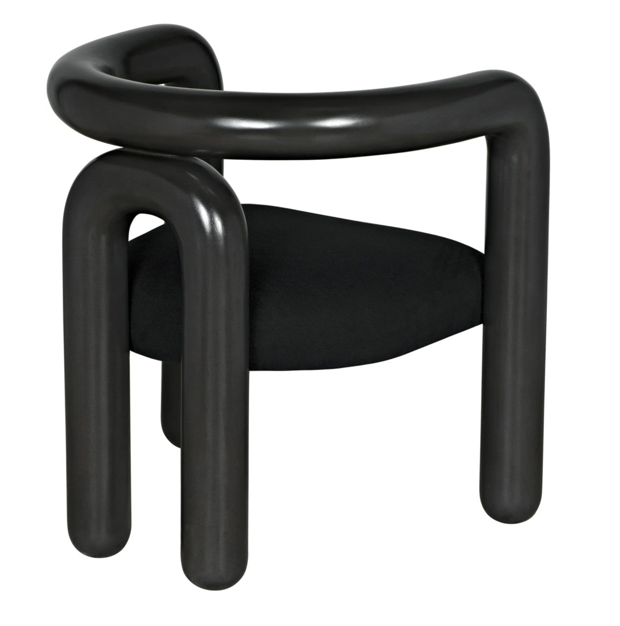 Noir Hockney Chair in Pale GCHA307P