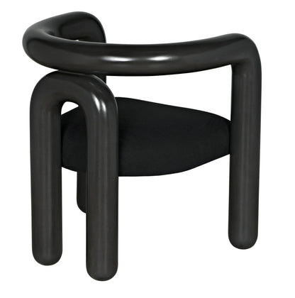 Noir Hockney Chair in Pale GCHA307P