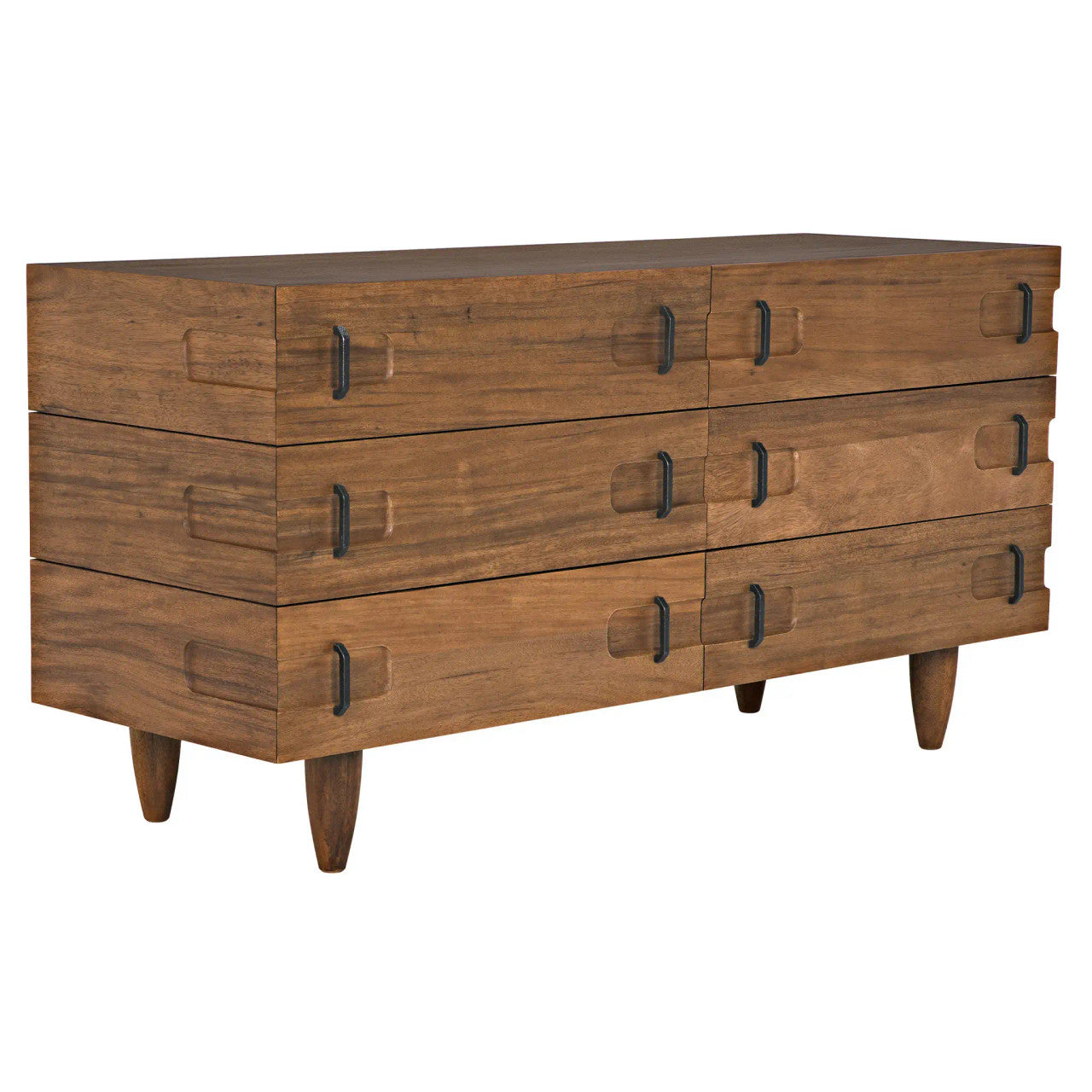 Noir David Sideboard in Dark Walnut GCON199DW