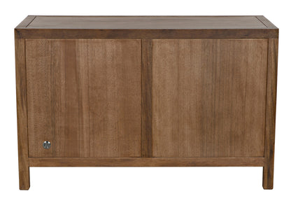 Noir Quadrant 2 Door Sideboard in Dark Walnut GCON231DW-2