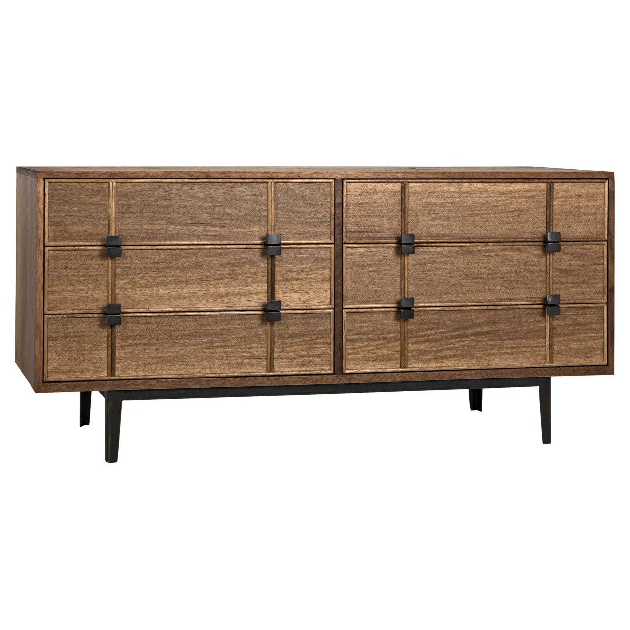 Noir Bourgeois Sideboard in Dark Walnut GCON238MT