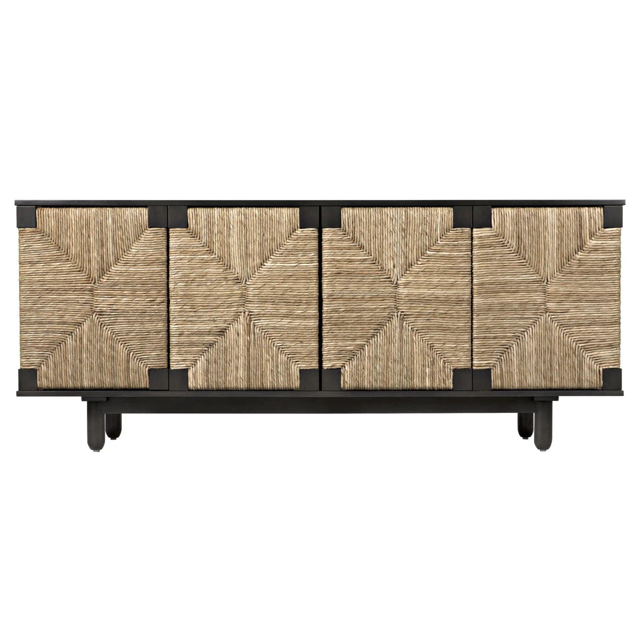 Noir Brook 4 Door Sideboard in Pale GCON239-2P