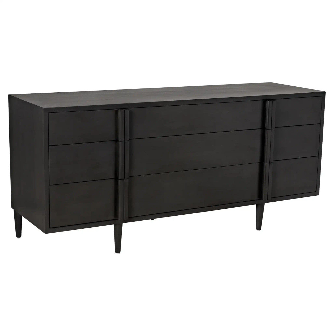 Noir Morten 9 Drawer Dresser in Pale GCON241P