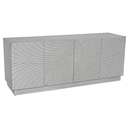 Noir Cavalier Sideboard in White Wash GCON333WH