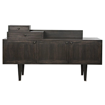 Noir Hermes Sideboard in Ebony Walnut GCON342EB