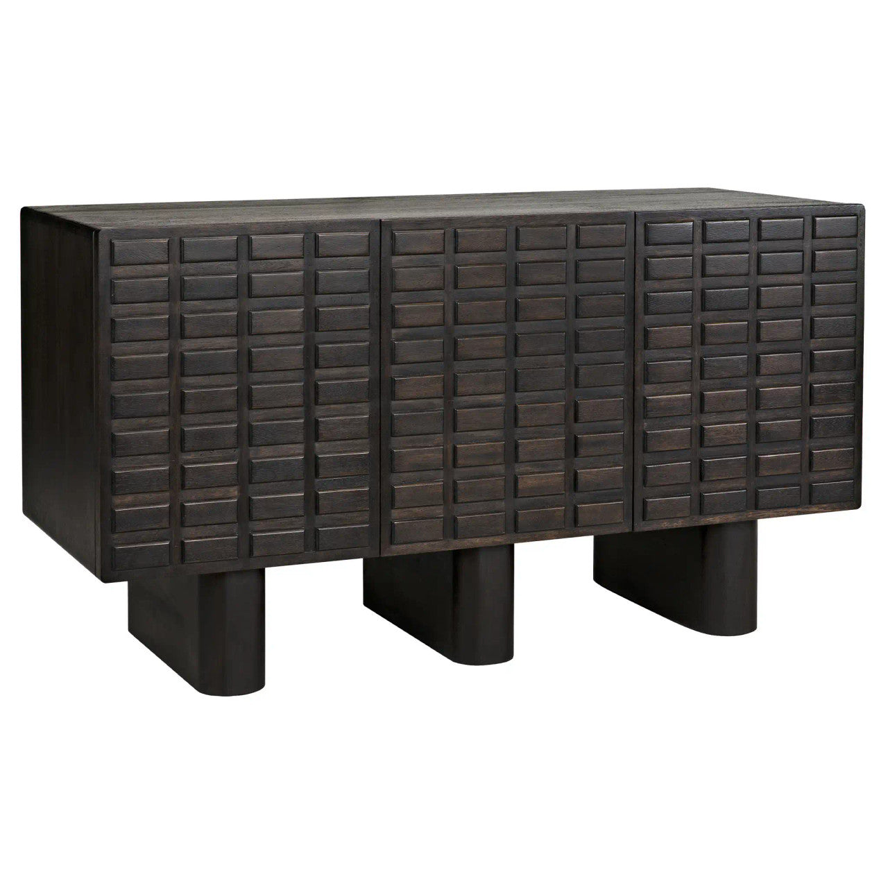 Noir Vega Sideboard in Ebony Walnut GCON348EB