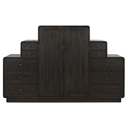 Noir Nova Sideboard in Ebony Walnut GCON357EB