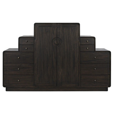 Noir Nova Sideboard in Ebony Walnut GCON357EB