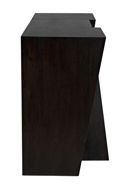 Noir Fatal Sideboard in Ebony Walnut GCON391EB