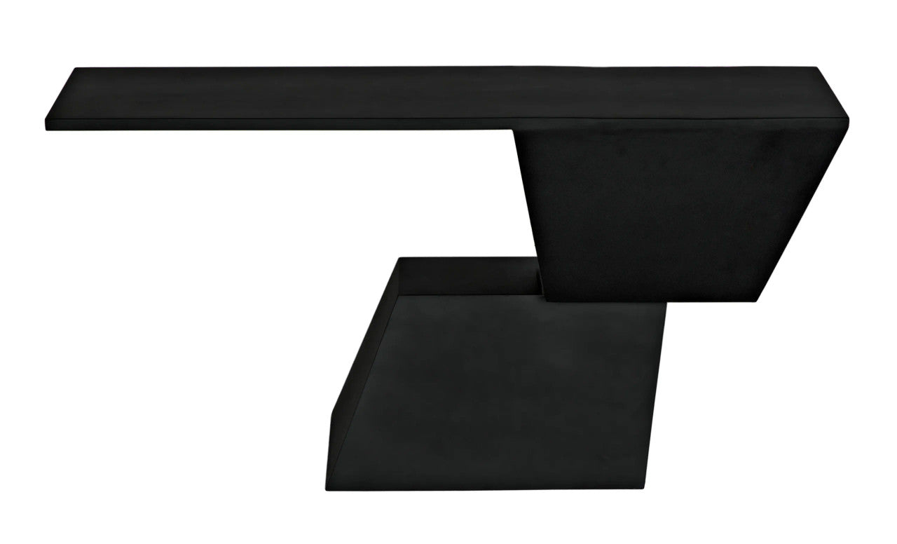 Noir Pieta Console in Matte Black GCON392MTB