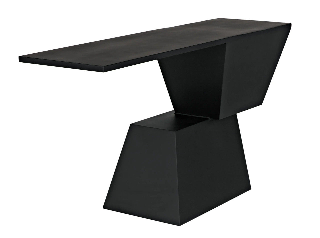 Noir Pieta Console in Matte Black GCON392MTB