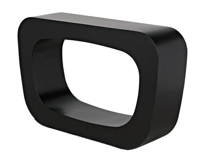 Noir Ponte Console in Matte Black GCON395MTB