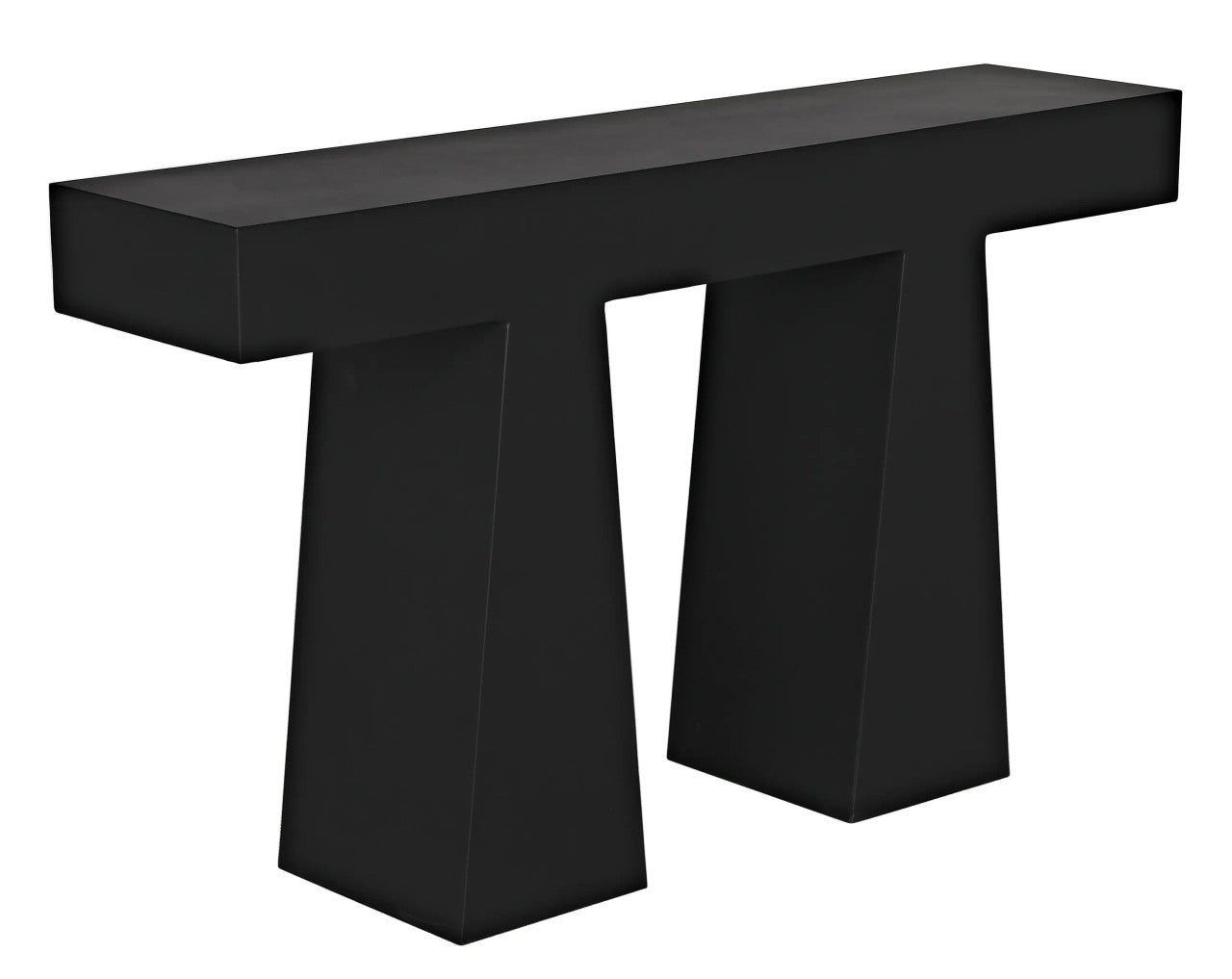 Noir Wendell Console in Matte Black GCON403MTB