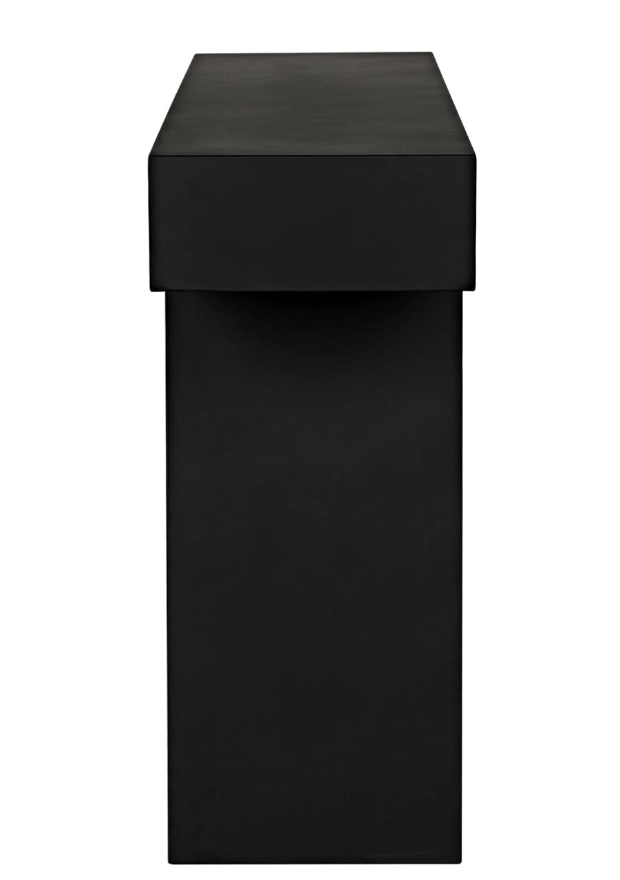 Noir Wendell Console in Matte Black GCON403MTB