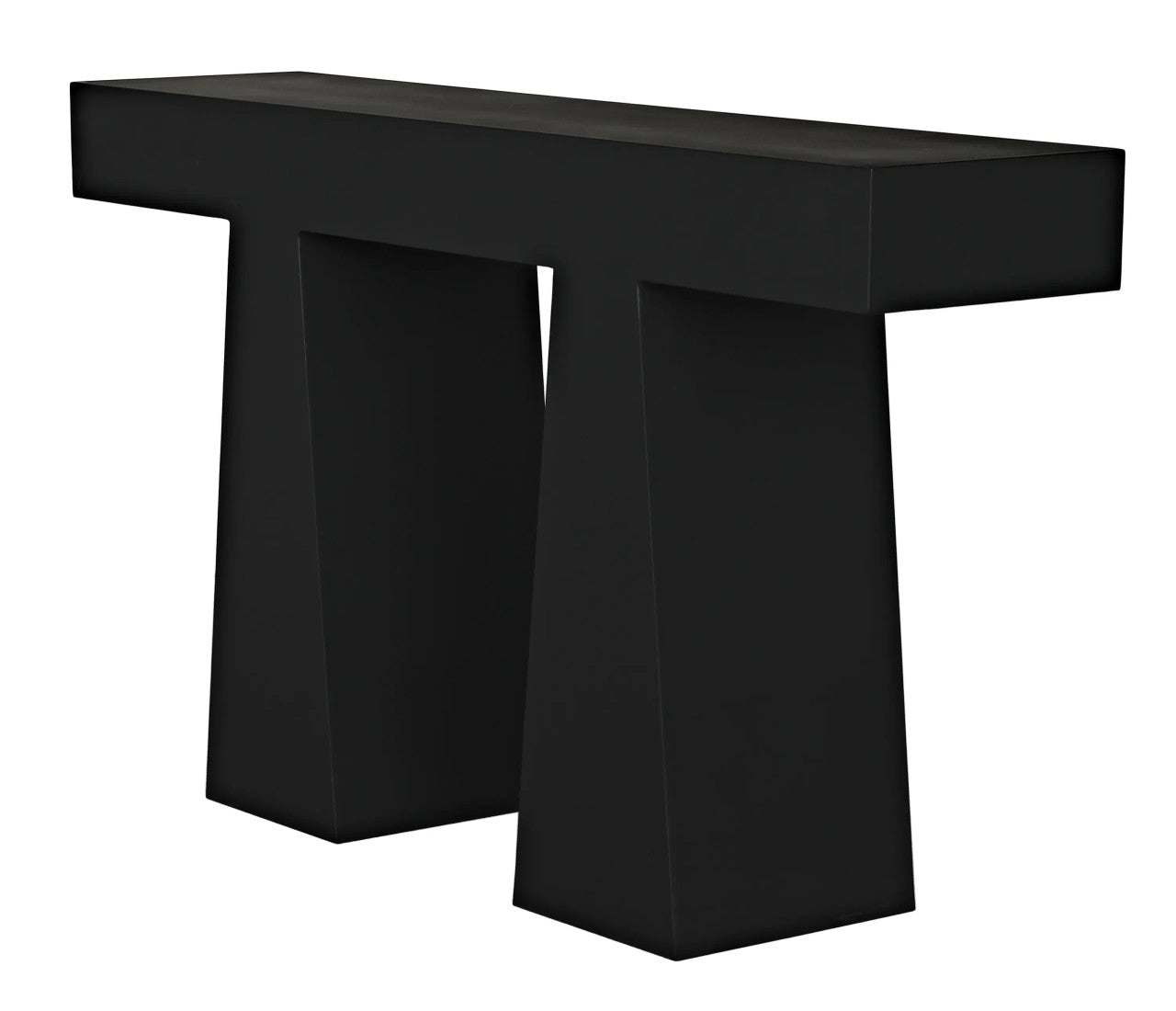 Noir Wendell Console in Matte Black GCON403MTB