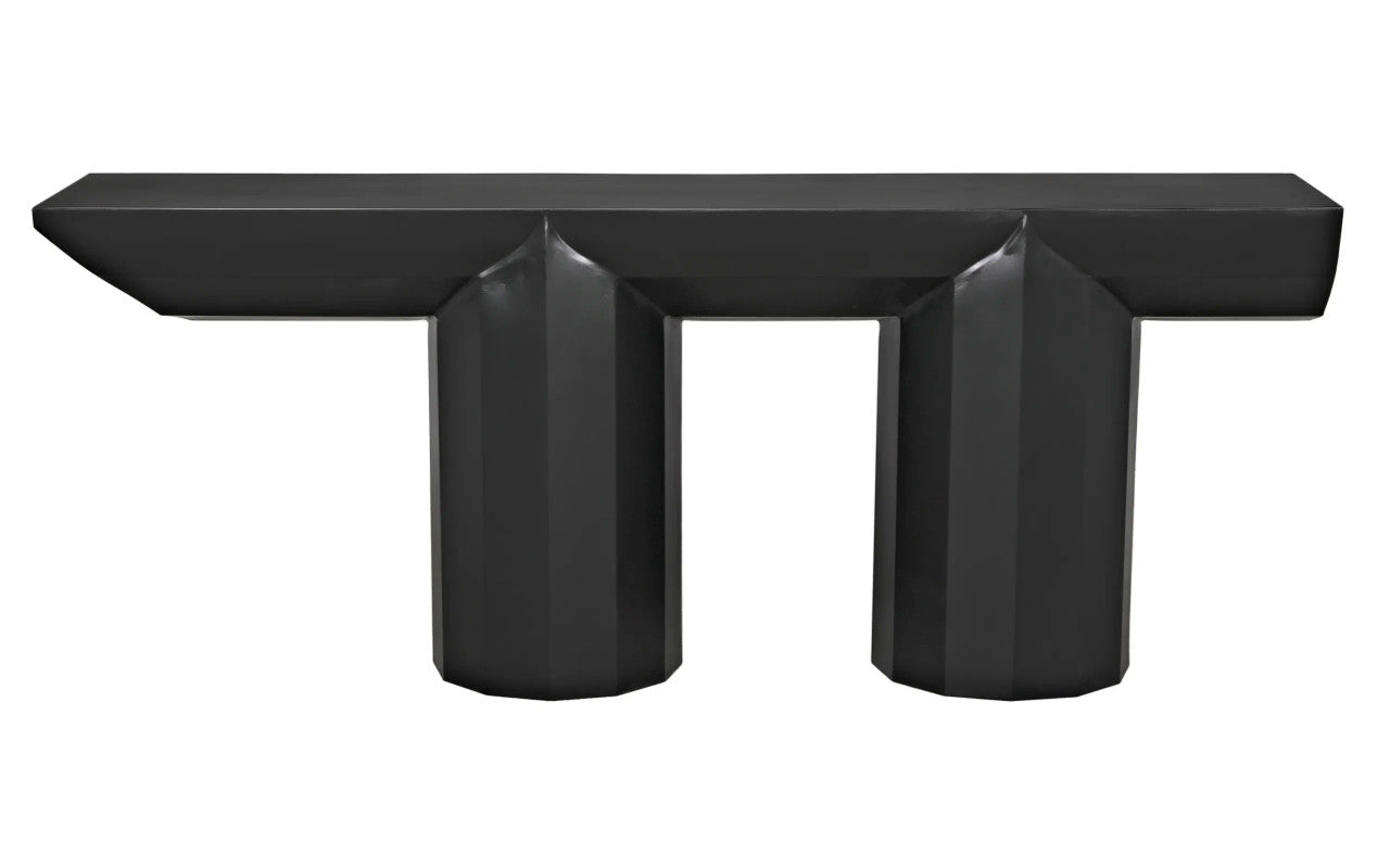 Noir Los Altos Console in Matte Black GCON404MTB