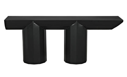 Noir Los Altos Console in Matte Black GCON404MTB