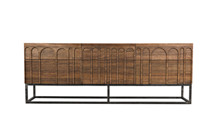 Noir Casanova Sideboard in Dark Walnut GCON405DW