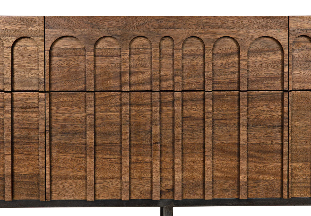 Noir Casanova Sideboard in Dark Walnut GCON405DW