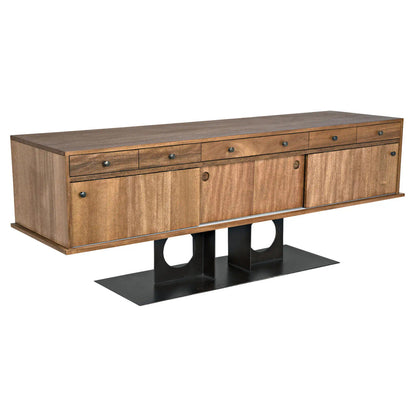 Noir Wolf Sideboard in Dark Walnut GCON406DW