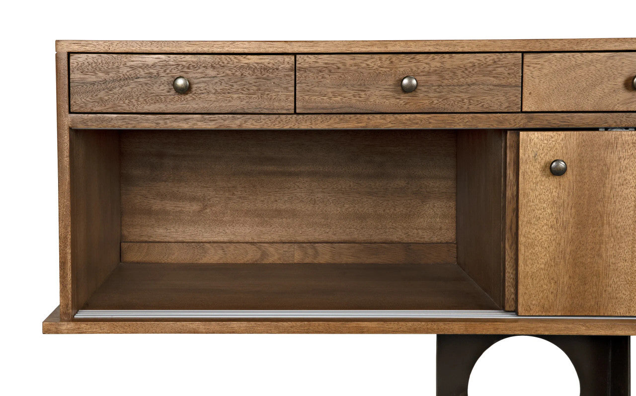 Noir Wolf Sideboard in Dark Walnut GCON406DW