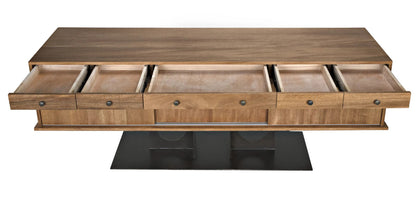 Noir Wolf Sideboard in Dark Walnut GCON406DW