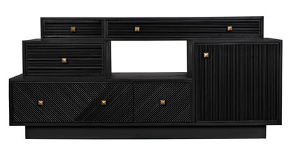 Noir Medici Sideboard in Charcoal GCON417CH