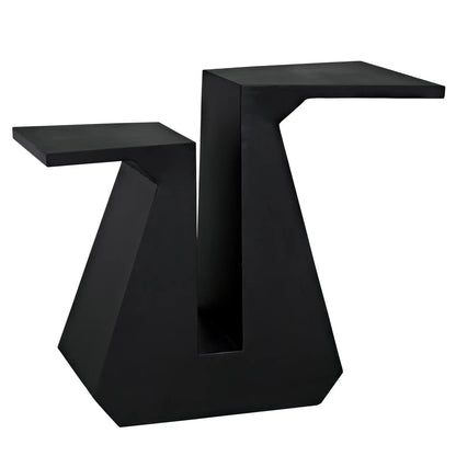 Noir Gaston Console/Side Table in Matte Black GCON422MTB