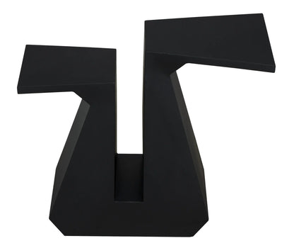 Noir Gaston Console/Side Table in Matte Black GCON422MTB