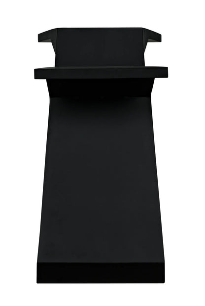 Noir Gaston Console/Side Table in Matte Black GCON422MTB